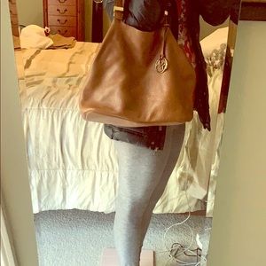 Tan Leather Michael Kors Purse